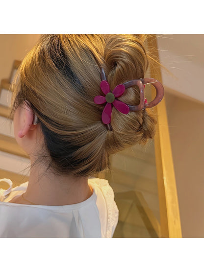 Beau - Acetate Sunflower Claw Clip