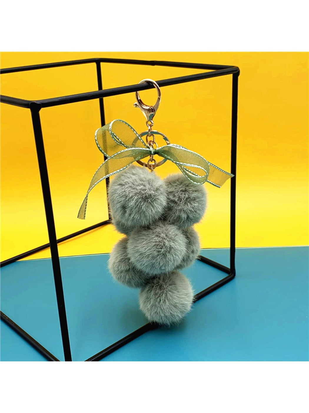 Keypus - Grape Shaped Plush Keychain Bag Charm
