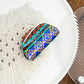 Beau - Colorful Geometric Print Hair Claw - view 15