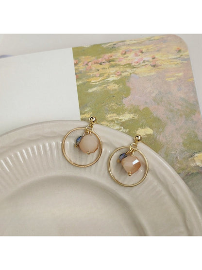 Earedge - Sparkling Glass Crystal Earrings