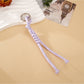 Keypus - Woven Rope Alloy Ring Bag Charm
