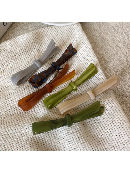 Beau - Pretty Bow Acetate Hair Clip