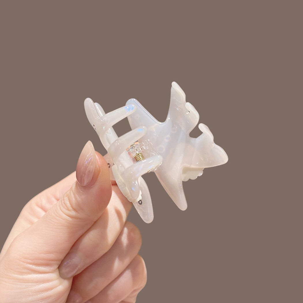 Beau - Sweet Style Star Form PVC Alloy Claw Clip