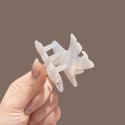 Beau - Sweet Style Star Form PVC Alloy Claw Clip