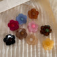 Beau - Acetate Flower Side Hair Claw Clip