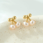 Earedge - Fresh Cherry Accent Alloy Stud Earrings Style