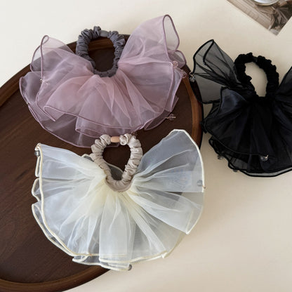 Gifty - Sheer Ruffle Organza Style Scrunchie