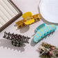 Beau - Retro Striped & Polka Dot Claw Clip