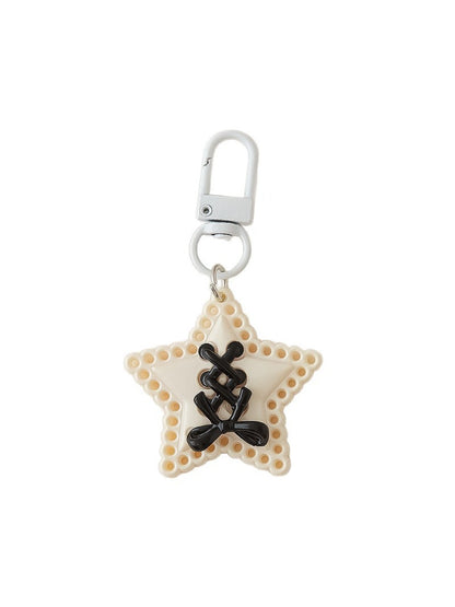 Keypus - Strap Bow Star Keychain