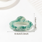 Beau - Curved Cloud Shape PVC Hair Claw Clip