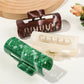 Beau - Round Edge Square Hair Clips