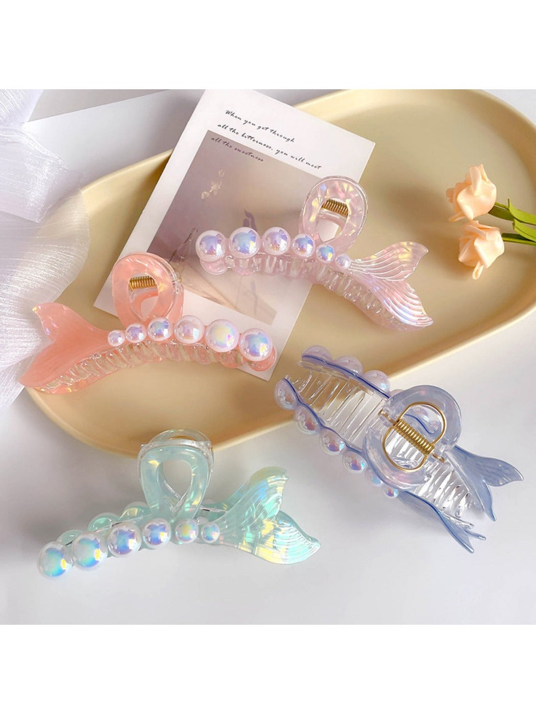 Beau - Ribbon Tail Mermaid Hair Clip