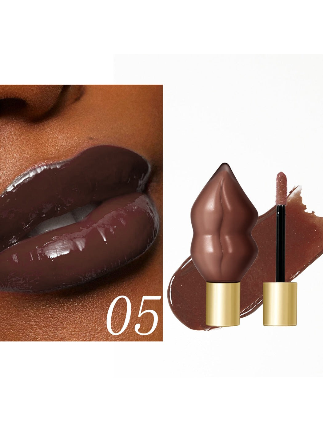 RoyueS - SMOOTH AND DELICATE PLUMB LUSTER MOIST LIPLIGHTS