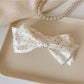 Beau - Polka Dot Satin Bow Hair Clip
