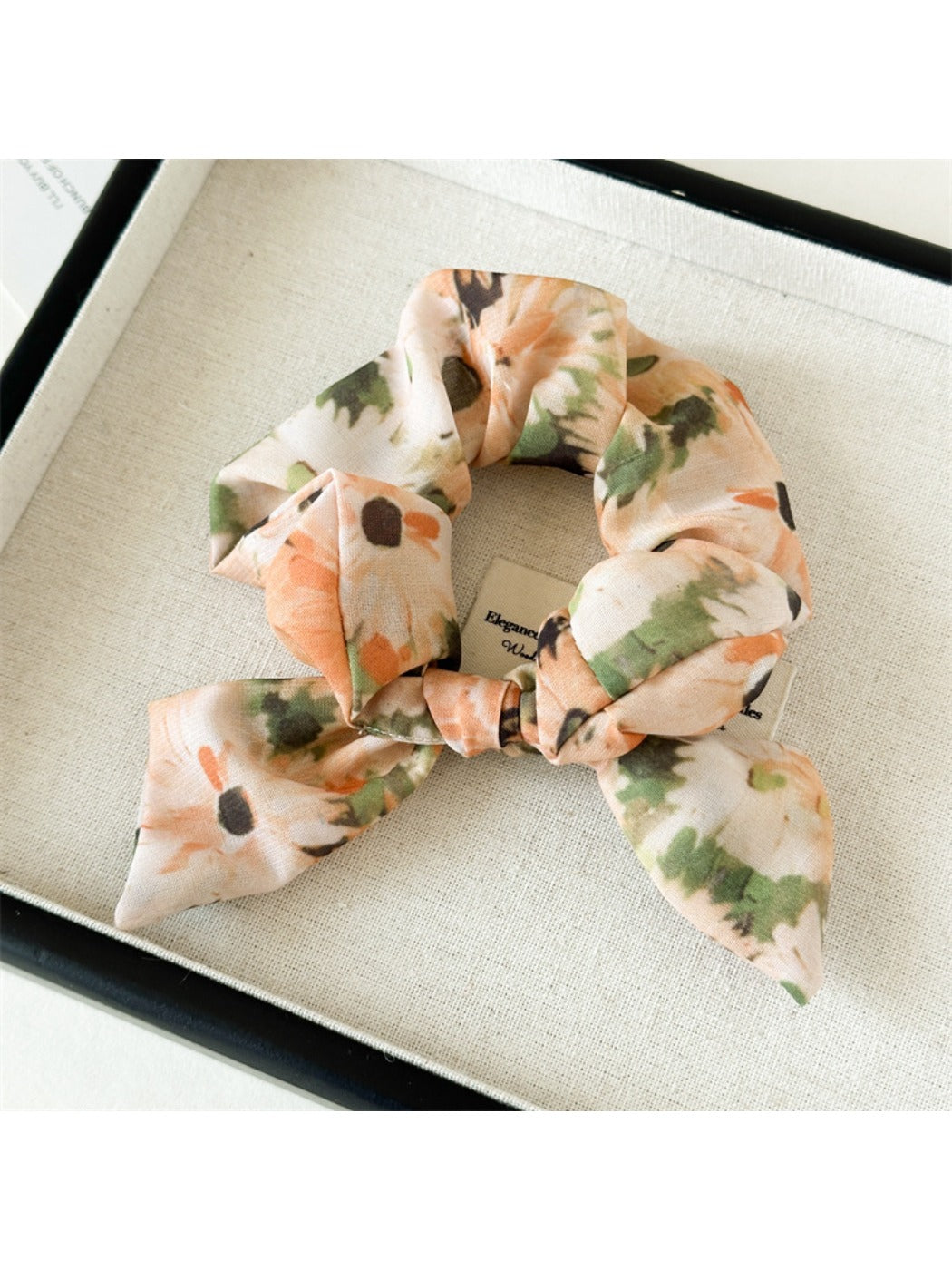 Gifty - Tie Dye Chiffon Scrunchie Hair Ring