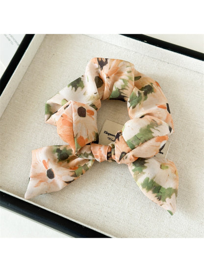 Gifty - Tie Dye Chiffon Scrunchie Hair Ring
