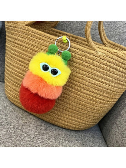 Keypus - Cute Creative Caterpillar Keychain