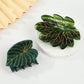 Beau - Monstera Leaf Acetate Hair Claw Clip