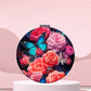 Mirroray - Floral Print Foldable Handheld Tabletop Mirror