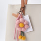 Keypus - Knitted Colors Sunflower Keychain