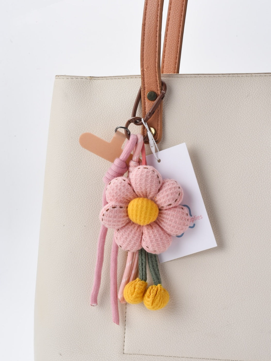 Keypus - Knitted Colors Sunflower Keychain