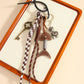 Keypus - Retro Fish Skeleton Bag Pendant Keychain