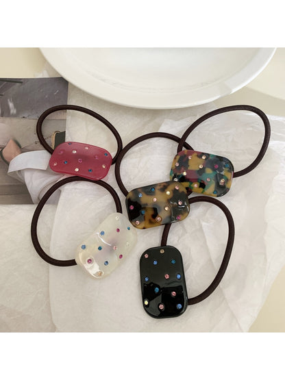 Gifty - Pretty Rectangular Acetate Hair Tie