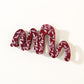 Beau - Wave Geometric Design Hair Claw Clip