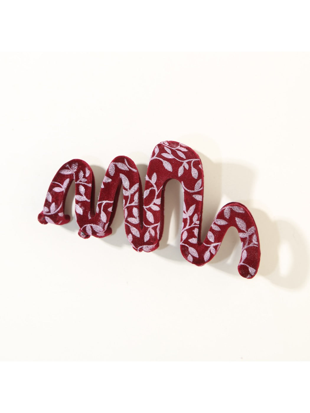 Beau - Wave Geometric Design Hair Claw Clip