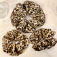 Gifty - Leopard Print Scrunchie Hair Ties