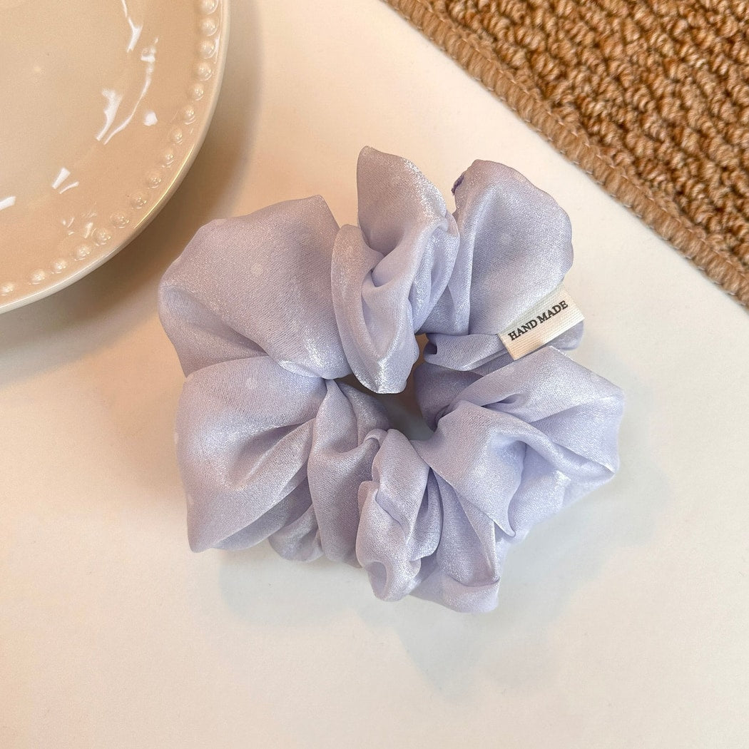 Gifty - Soft Polka Dot Pastel Scrunchie