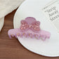 Beau - Butterfly Shaped Semi Circular Claw Clip