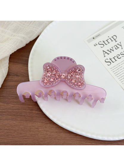 Beau - Butterfly Shaped Semi Circular Claw Clip