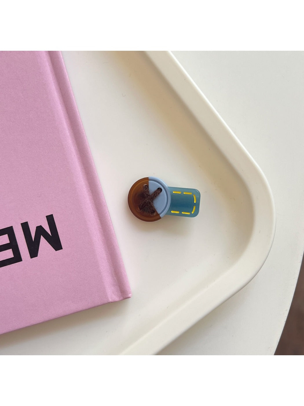 Beau - Cute Button-Shaped Hair Clip