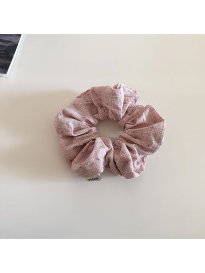 Gifty - Stylish Simple Plaid Scrunchie