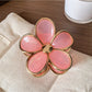 Beau - Five Petal Flower Hair Claw Clip