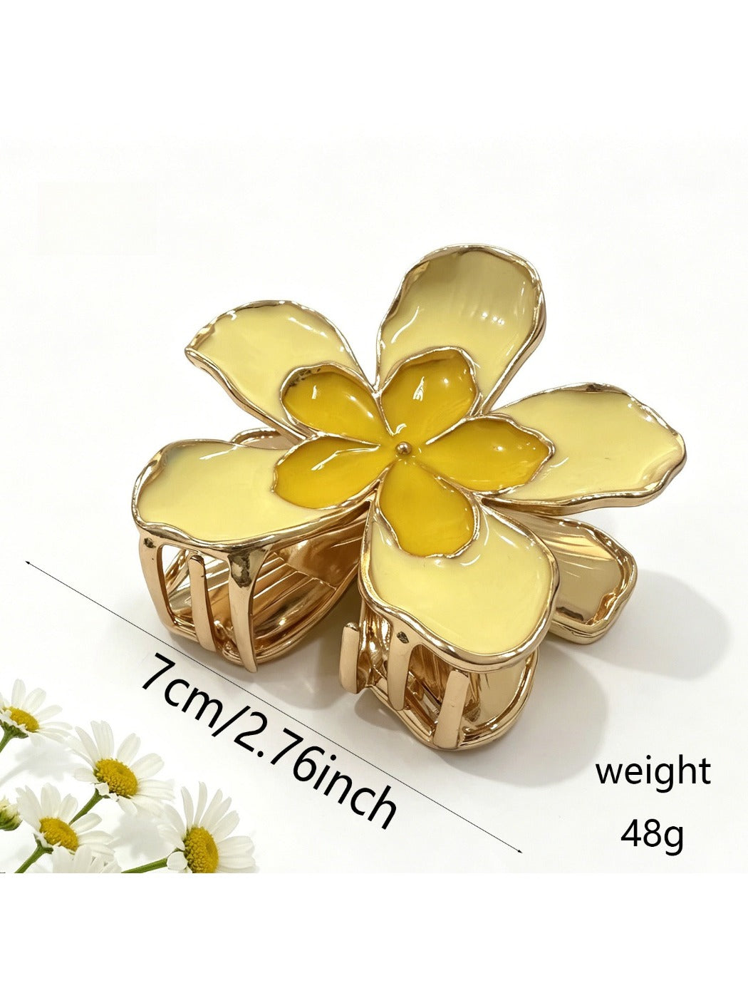 Beau - Rural Style Flower Shaped Hair Clip