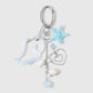 Keypus - Cute Blue Starfish Design Keychain