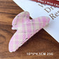 Beau - Geometric Acetate Fiber Alloy Claw Hair Clip