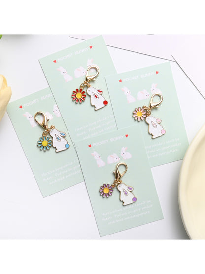 Keypus - Adorable Cartoon Bunny Keychain