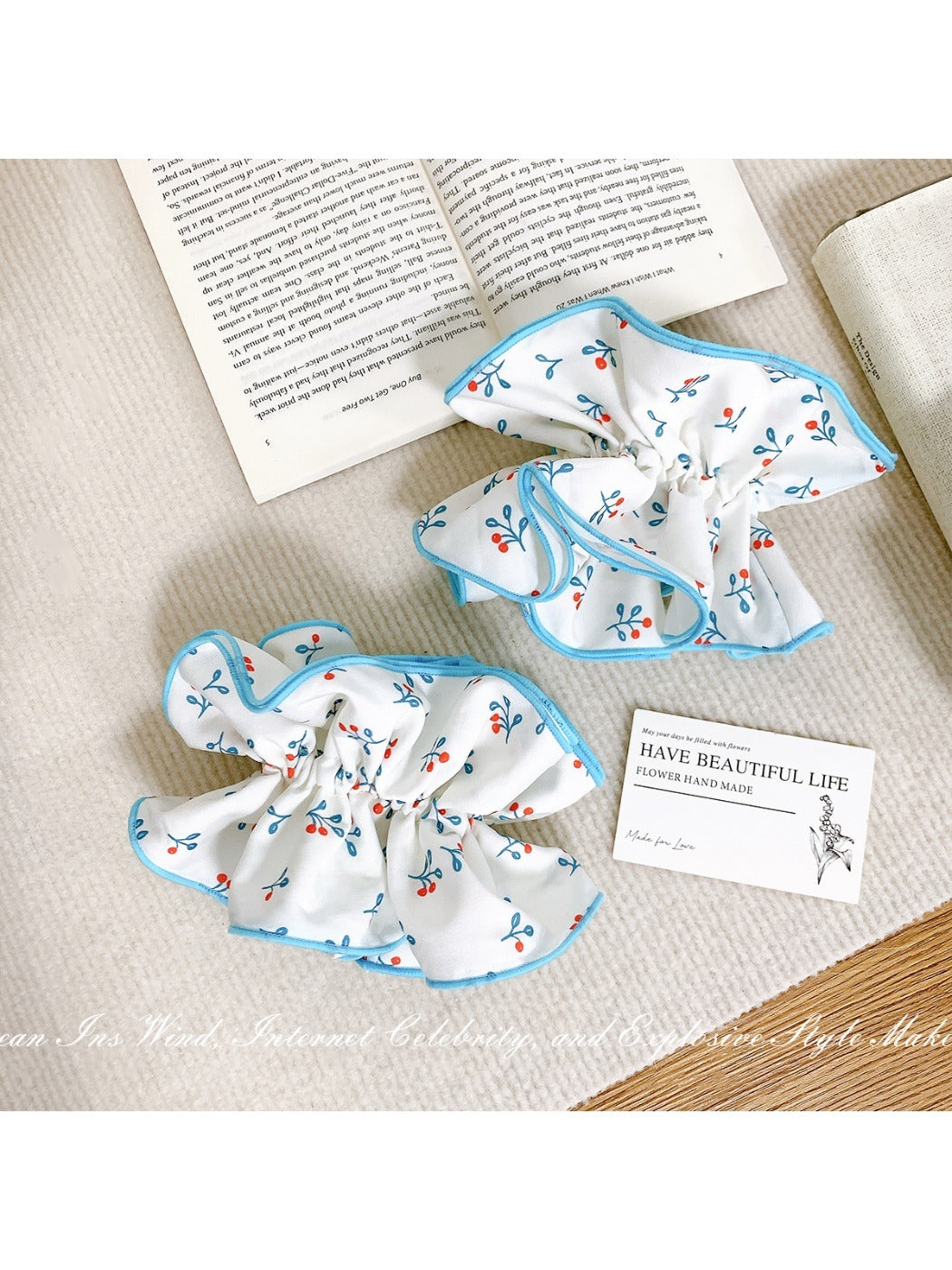 Gifty - Sweet Floral Double Layer Hair Circle