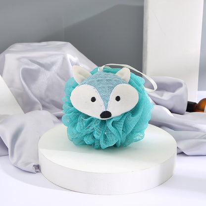 PAPO - Large Cute Fox-Shaped Bath Sponge