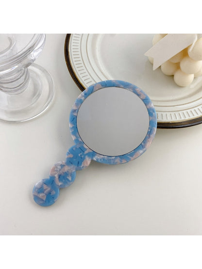 Mirroray - Vintage Geometric Handled Vanity Mirror