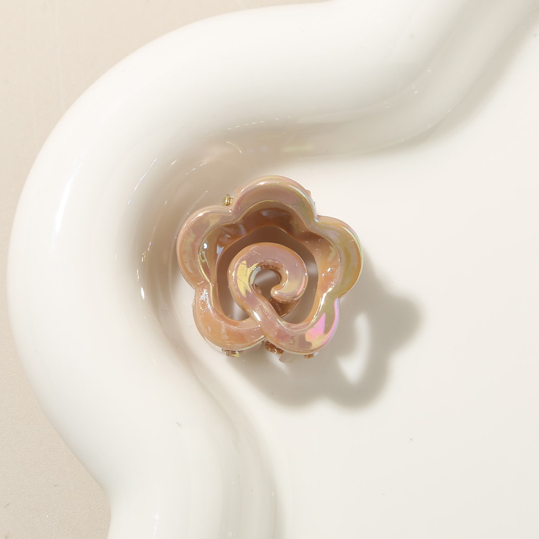 Beau - Sweet Floral Petal Shape Claw Hair Clip