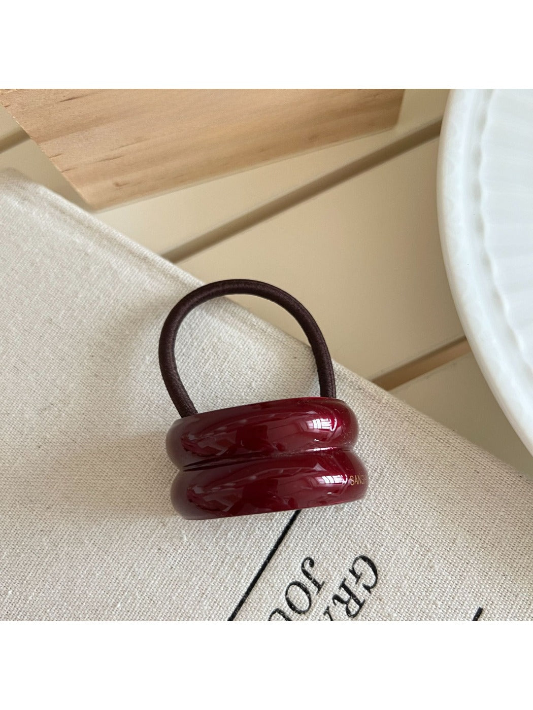 Gifty - Vintage Double Layer Curved Hair Tie