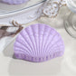Beau - Textured Plastic Seashell Silhouette Claw Clip