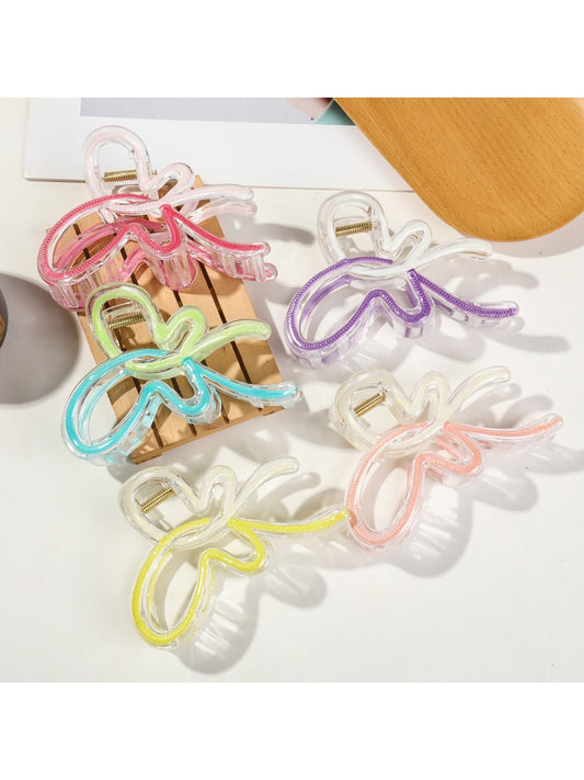 Beau - Color Block Butterfly Hair Clip