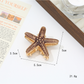 Beau - Ocean Style Starfish Alloy Claw Hair Clip