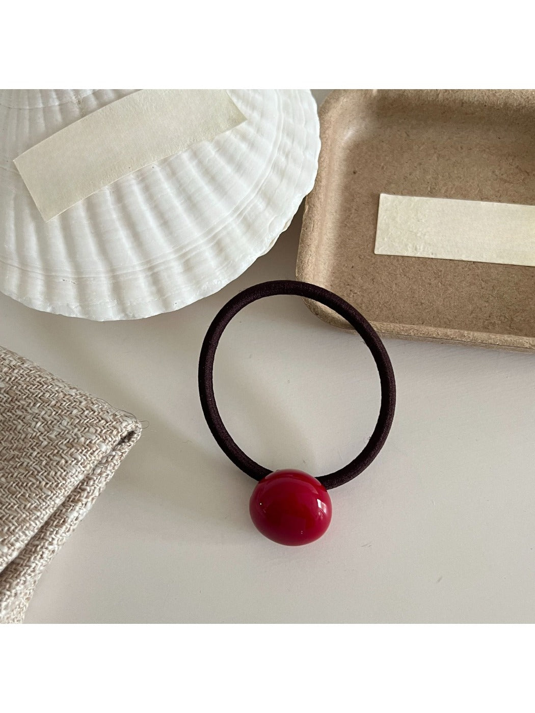 Gifty - Retro Round Pattern Hair Tie