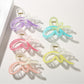Close-up of Beau Pretty Butterfly Shaped Hair Clip in pastel colors